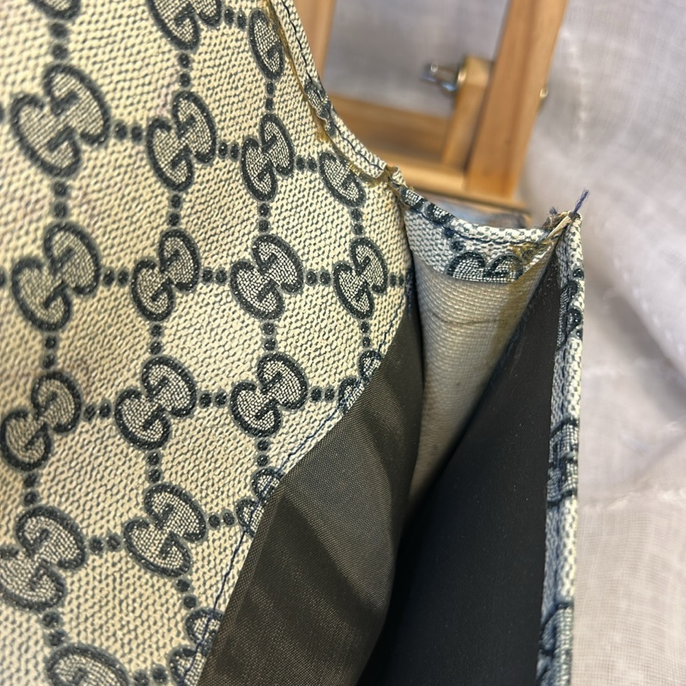 Gucci vintage (1970s?) clutch in excellent condition for its age - Picture 14 of 15